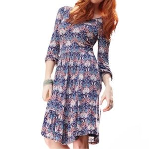 Matilda Jane Pretty in Paisley Hello Lovely Dress Women’s Large Boho Peasant